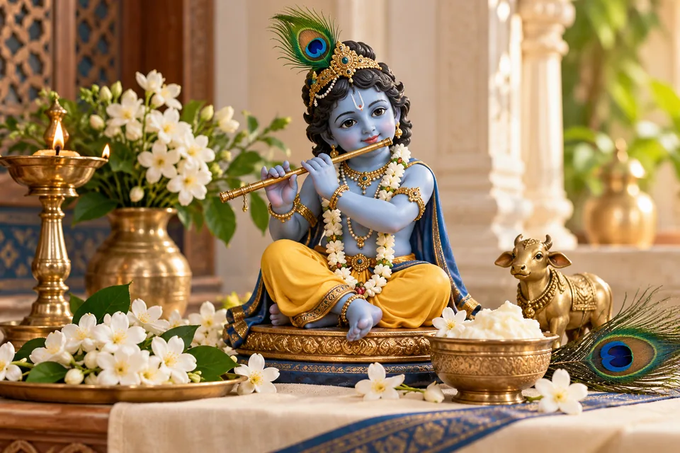 श्री कृष्ण पूजा