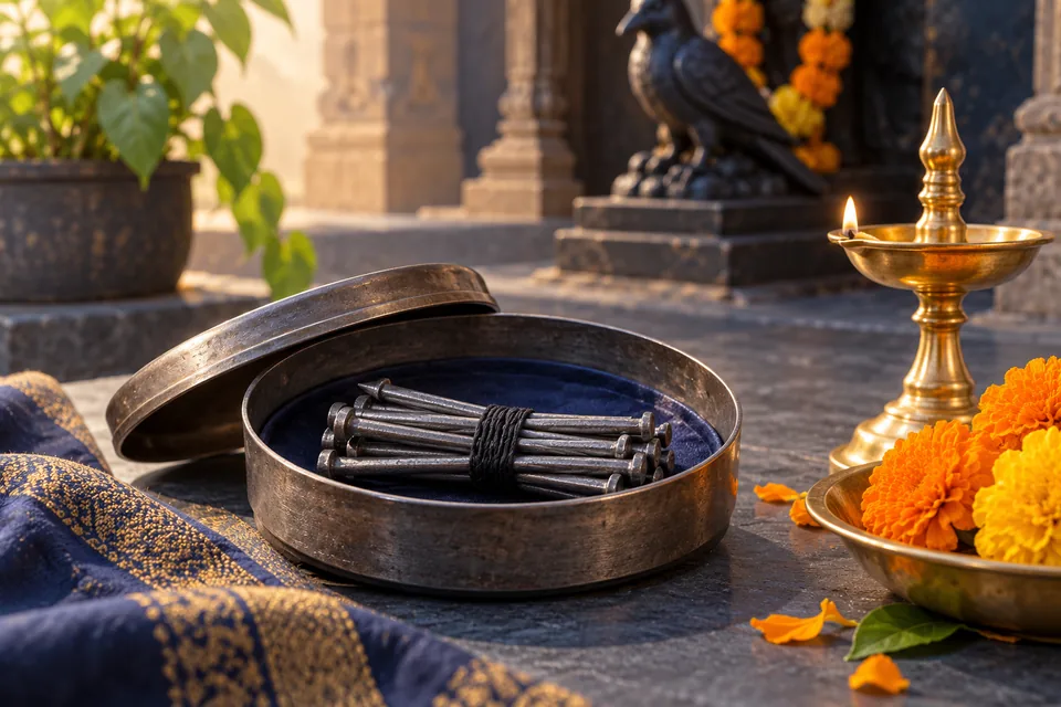 Shani Iron Nail Offering