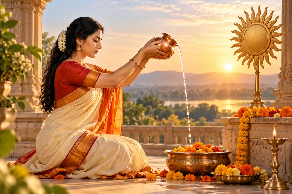 सूर्य पूजा